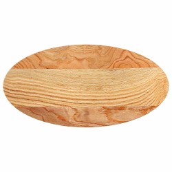 Dessus de table 80x40x4 cm bois de chêne massif ovale 559825559825