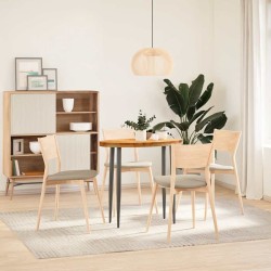 Dessus de table 80x40x4 cm bois de chêne massif ovale 559825559825