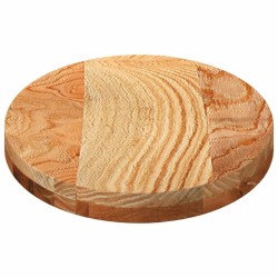 Dessus de table 80x40x4 cm bois de chêne massif ovale 559825559825