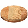 Dessus de table 80x40x4 cm bois de chêne massif ovale 559825559825