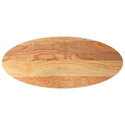 Dessus de table 140x60x4 cm bois de chêne massif ovale 559826559826