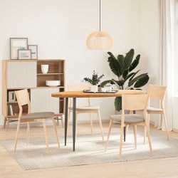 Dessus de table 140x60x4 cm bois de chêne massif ovale 559826559826
