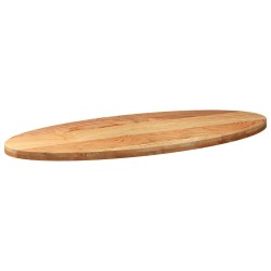 Dessus de table 140x60x4 cm bois de chêne massif ovale 559826559826