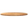 Dessus de table 140x60x4 cm bois de chêne massif ovale 559826559826