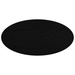 Dessus de table 80x40x2 cm bois de chêne massif ovale 559827559827