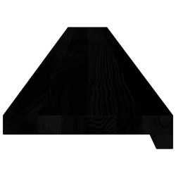 Appuis de fenêtre 2 pcs marron foncé bois de chêne massif 559830559830