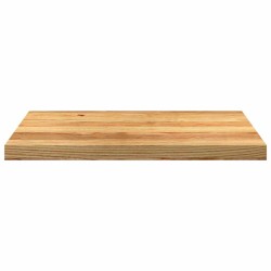 Appuis de fenêtre 2 pcs marron clair bois de chêne massif 559836559836