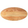 Dessus de table 100x50x4 cm bois de chêne massif ovale 559841559841