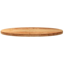 Dessus de table 100x50x4 cm bois de chêne massif ovale 559841559841