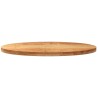 Dessus de table 100x50x4 cm bois de chêne massif ovale 559841559841