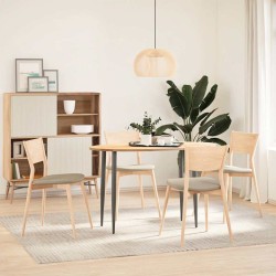 Dessus de table 120x60x2 cm bois de chêne massif ovale 559842559842