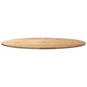 Dessus de table 120x60x2 cm bois de chêne massif ovale 559842559842