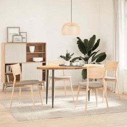 Dessus de table 140x60x4 cm bois de chêne massif ovale 559843559843