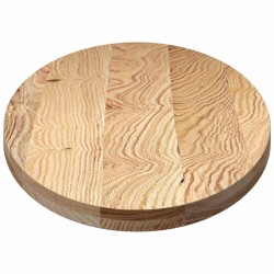 Dessus de table 140x60x4 cm bois de chêne massif ovale 559843559843