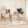 Dessus de table 120x60x4 cm bois de chêne massif ovale 559844559844
