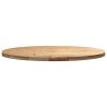 Dessus de table 120x60x4 cm bois de chêne massif ovale 559844559844