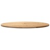 Dessus de table 80x40x2 cm bois de chêne massif ovale 559845559845