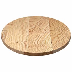 Dessus de table 100x50x2 cm bois de chêne massif ovale 559846559846