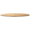Dessus de table 140x60x2 cm bois de chêne massif ovale 559847559847