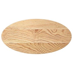 Dessus de table 80x40x4 cm bois de chêne massif ovale 559849559849