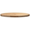 Dessus de table 80x40x4 cm bois de chêne massif ovale 559849559849