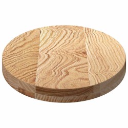 Dessus de table 80x40x4 cm bois de chêne massif ovale 559849559849