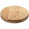 Dessus de table 80x40x4 cm bois de chêne massif ovale 559849559849
