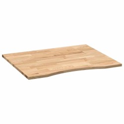 Dessus de bureau non traité bois massif de chêne rectangulaire 559851559851