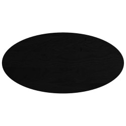 Dessus de table 120x60x2 cm bois de chêne massif ovale 559855559855