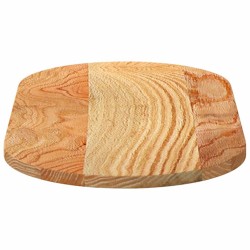 Dessus de table 80x40x2 cm bois de chêne massif ovale 559860559860
