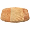Dessus de table 80x40x2 cm bois de chêne massif ovale 559860559860