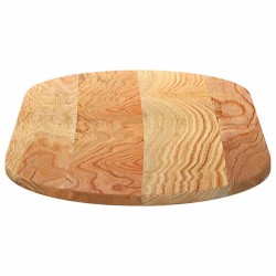 Dessus de table 100x50x2 cm bois de chêne massif ovale 559861559861