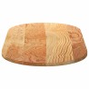 Dessus de table 100x50x2 cm bois de chêne massif ovale 559861559861