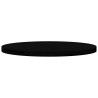 Dessus de table marron foncé 80x40x4 cm bois chêne massif ovale 559884559884