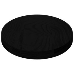 Dessus de table marron foncé 80x40x4 cm bois chêne massif ovale 559884559884