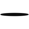Dessus de table 140x60x2 cm bois de chêne massif ovale 559887559887