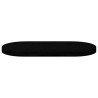 Dessus de table marron foncé 80x40x4 cm bois chêne massif ovale 559893559893
