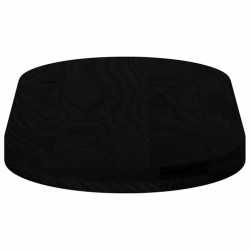 Dessus de table marron foncé 80x40x4 cm bois chêne massif ovale 559893559893