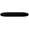Dessus de table marron foncé 100x50x4cm bois chêne massif ovale 559894559894