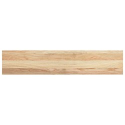 Appuis de fenêtre 2 pcs non traité 100x20x2cm bois chêne massif 559897559897