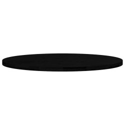 Dessus de table marron foncé 120x60x4cm bois chêne massif ovale 559900559900