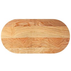 Dessus de table 120x60x4 cm bois de chêne massif ovale 559901559901