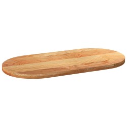 Dessus de table 120x60x4 cm bois de chêne massif ovale 559901559901