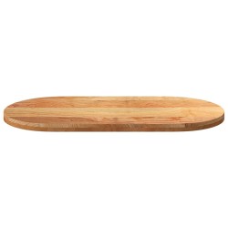 Dessus de table 120x60x4 cm bois de chêne massif ovale 559901559901