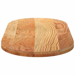 Dessus de table 120x60x4 cm bois de chêne massif ovale 559901559901