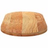 Dessus de table 120x60x4 cm bois de chêne massif ovale 559901559901