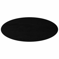 Dessus de table marron foncé 140x60x4cm bois chêne massif ovale 559902559902