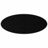 Dessus de table marron foncé 140x60x4cm bois chêne massif ovale 559902559902