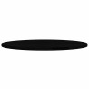 Dessus de table marron foncé 140x60x4cm bois chêne massif ovale 559902559902