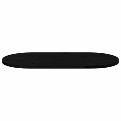 Dessus de table 80x40x2 cm bois de chêne massif ovale 559907559907